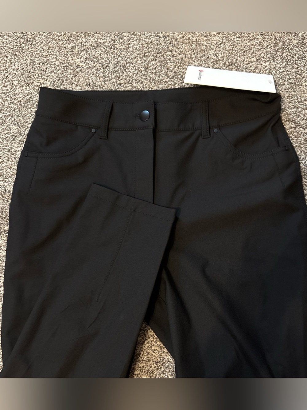 NWT Lululemon City Sleek 5 Pkt Pant 30” Size 8 Black Dress Pants Business